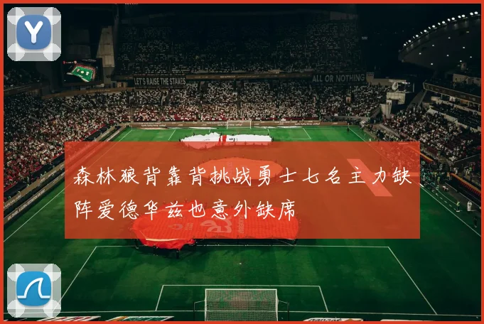 森林狼背靠背挑战勇士七名主力缺阵爱德华兹也意外缺席